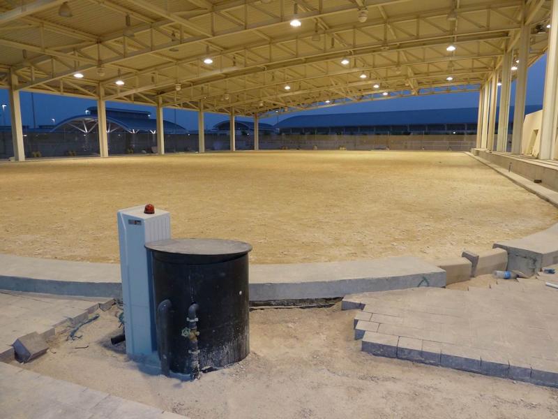 Centro ecuestre Al Shaqab en Doha, Catar, con suelo Risohorse®