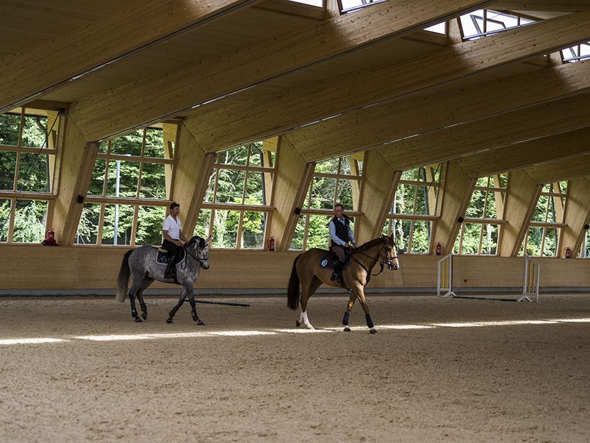 Outdoor arena at the Sabancı International Equestrian Center in Istanbul