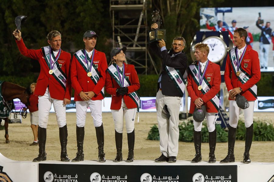 Deutsches Springreitteam Sieg beim FEI Nations Cup Finale 2016 auf Risohorse Barcelona-02