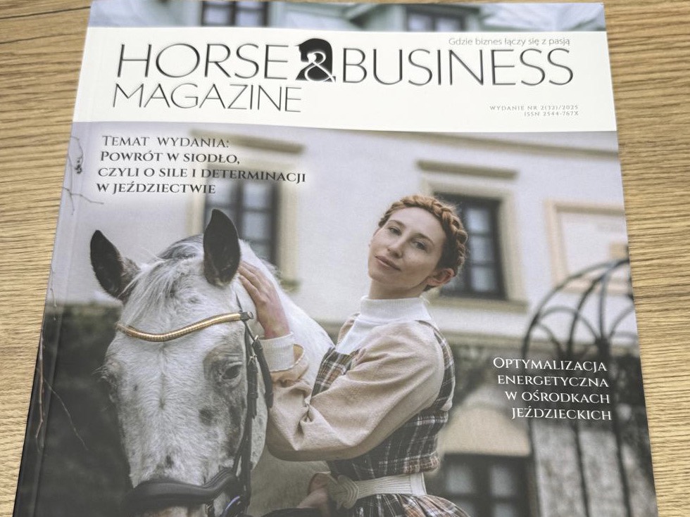 Horse Business Magazine article featuring Risohorse® and Equisystem Poland 2025