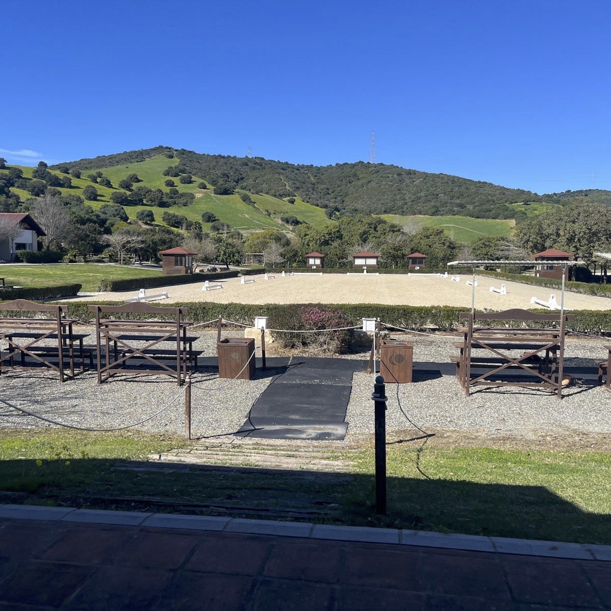 Polo training tracks with Risohorse ebb-and-flow system in Spain