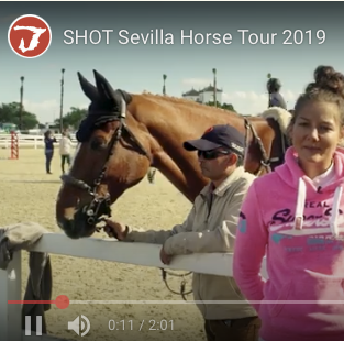 Sevilla Horse Tour SHOT equestrian facility with multiple Risohorse surfaces